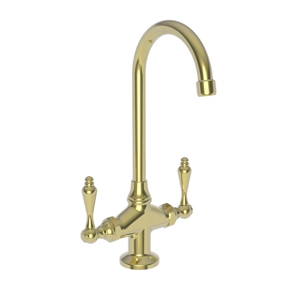 Newport Brass Prep/Bar Faucet in Polished Brass Uncoated (Living) 8081-03N - main